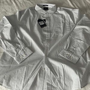 Ben Sherman XL long sleeve button down (white)
